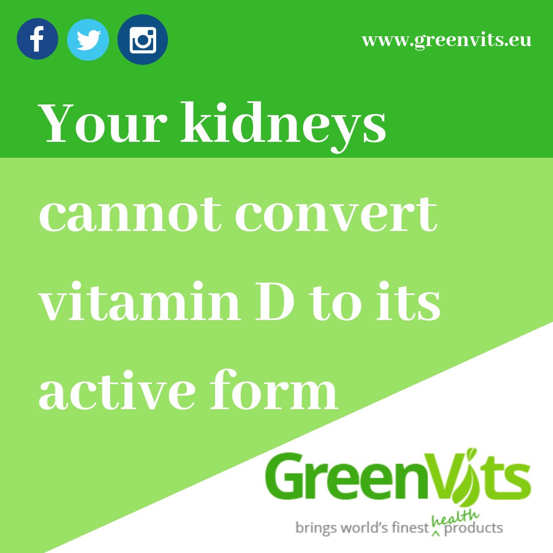 Greenvits On Twitter This Is One Of The Reasons Vitamin D
