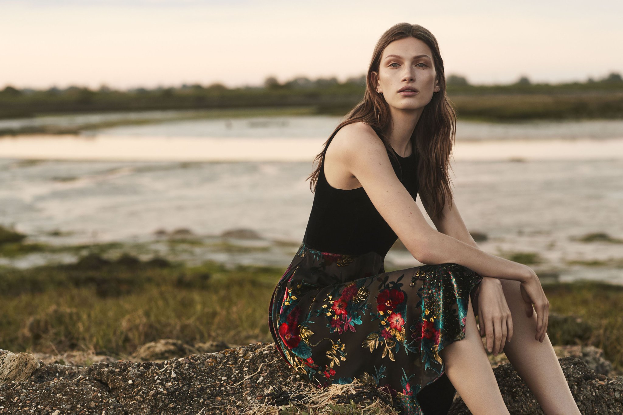 monsoon prisha peacock dress