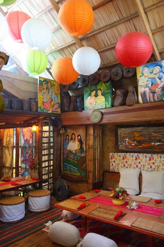 | Another native-style interior of a known restaurant in Puerto Princesa, Palawan. Puerto Princesa City is dubbed as a 'City in a forest'. | TIP - #Travel In Palawan | #Philippines #Palawan