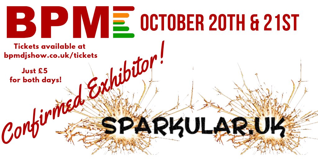 BPM_SHOW's tweet photo. WOW - @SparkularUK are joining us at #BPM2018 in 2 weeks
The Next Generation Effect for the Entertainment Industry!
Introducing https://t.co/N22Q6ajXNa with Sparkular Fall at BPM. Add the #WOW factor to your next event!
Just 2 weeks to go, have you got your ticket yet? https://t.co/JtOOlSbxHY