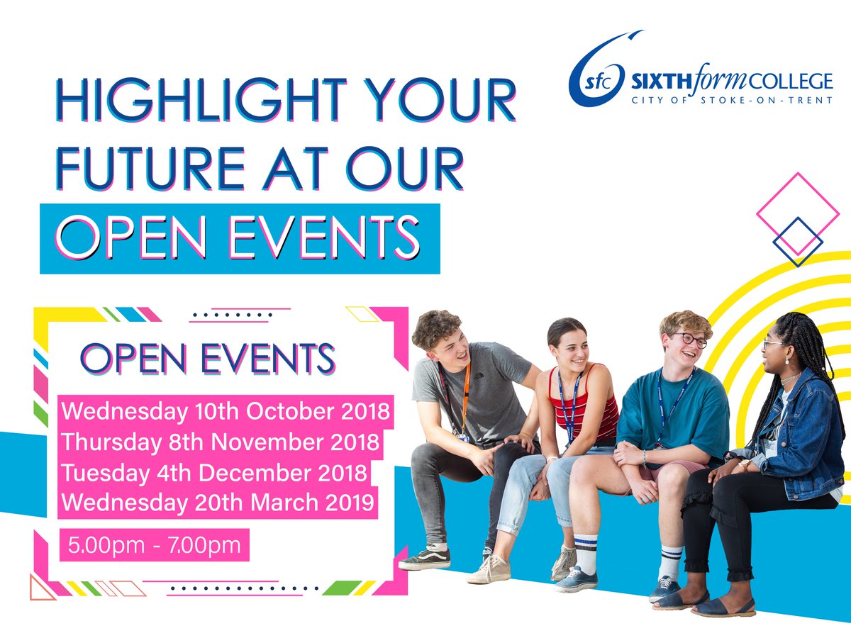 The City of Stoke-on-Trent Sixth Form College tweet media