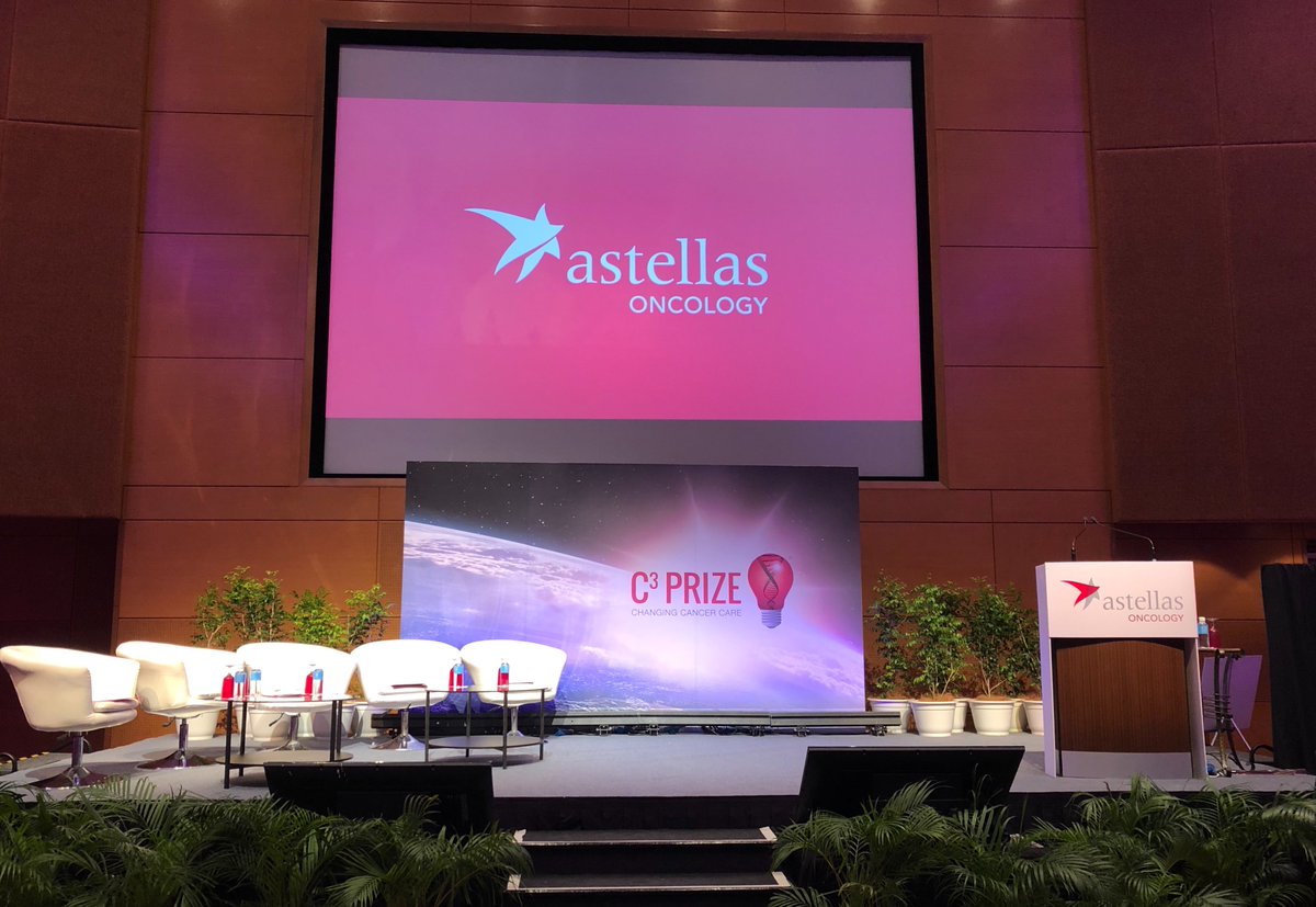 AstellasUS's tweet photo. LIVE at the @UICC #CancerCongress: our #C3Prize pitch is underway. Head to Conference Hall 3, KLCC to grab your seat! #2018WCC https://t.co/qTetAHsrlA