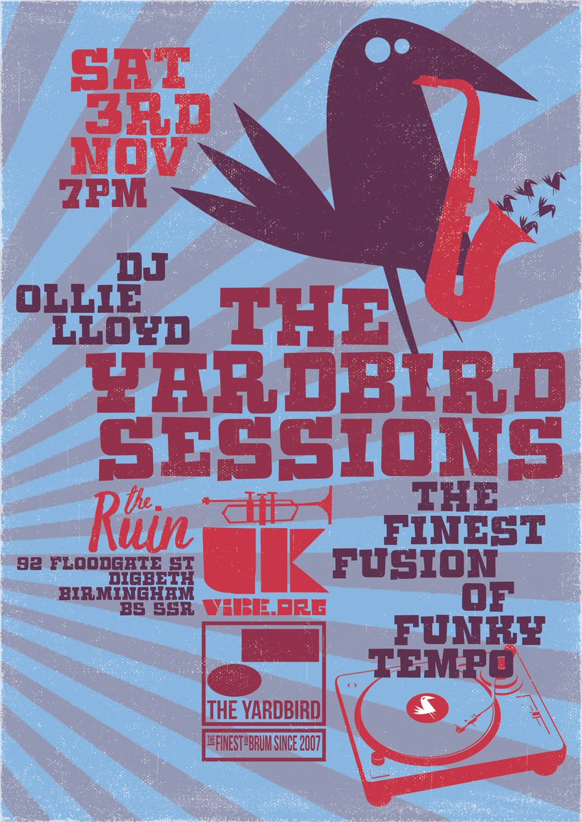 Back <a href="/TheRuinDigbeth/">The Ruin Bar and Kitchen</a> a month from today. Can’t wait to play here again. 7-12am