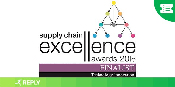 Along with M&amp;S Food, Reply has been shortlisted for a Supply Chain Excellence Award #SCEA18 bit.ly/2QmEmEH