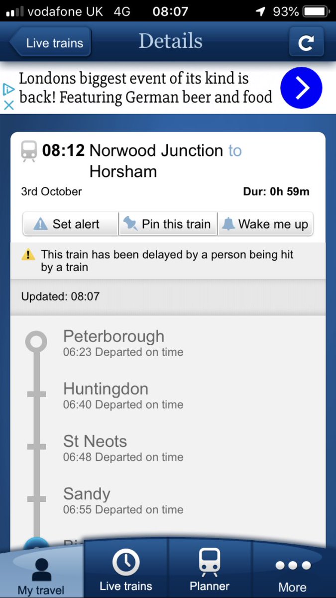 ThatGrumpyPanda's tweet image. Hey @SouthernRailUK, since you now only have one train from NWD to ECR btw 08-0830, any chance it could turn up? We're on day 3 of the 0812 no-show and I'm late for work...again!