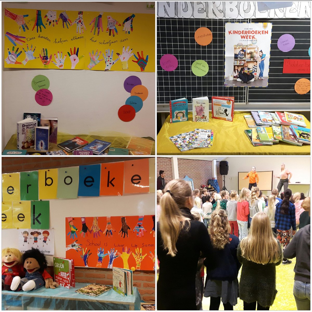 Wat een mooie muzikale start van de Kinderboekenweek. Iedereen veel leesplezier! #kinderboekenweek