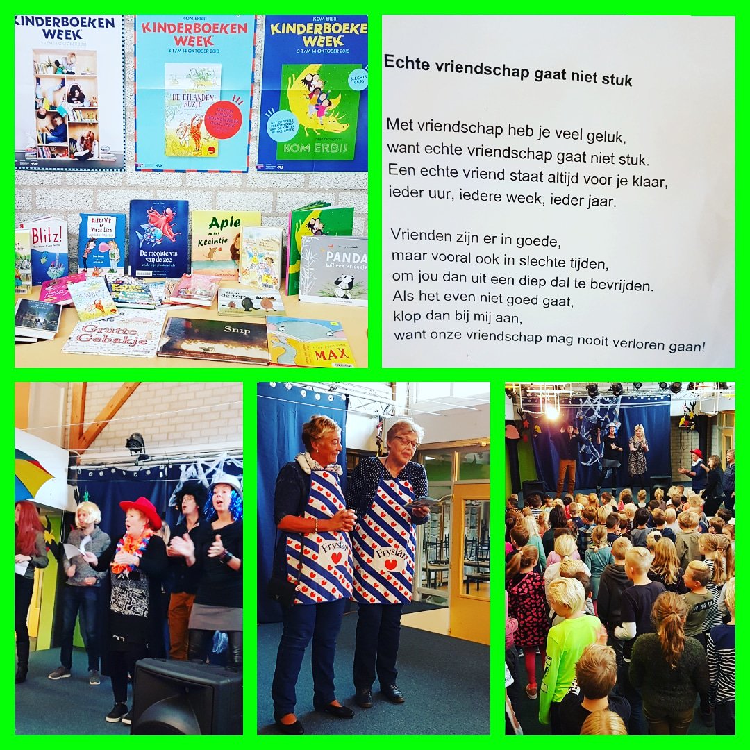 Kinderboekenweek 2018 "Vrienschap-kom erbij" geopend #echtevrienden #metelkaar