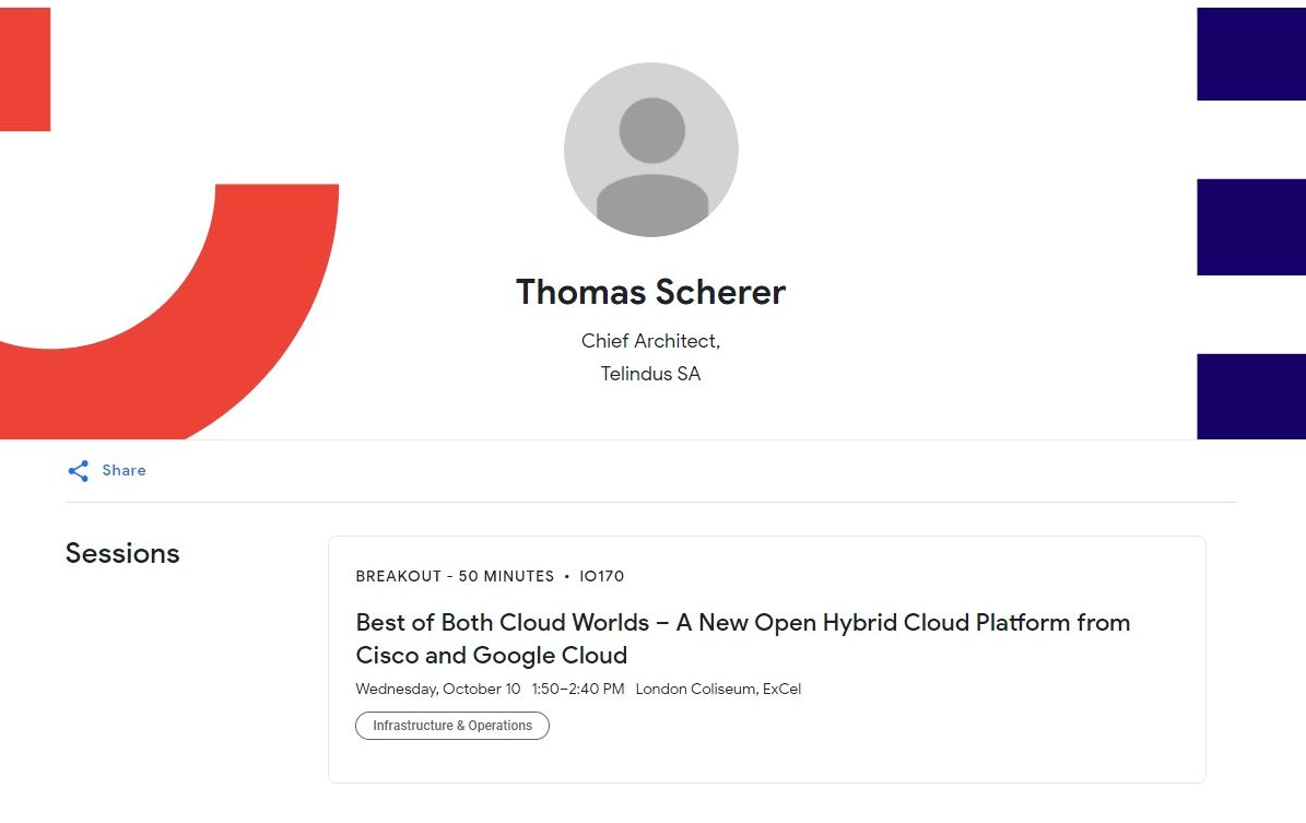 ProximusNXT_LU's tweet photo. October 10th - If you are going to @Google Cloud Next'18 London: #Donotmiss our session 'Best of Both Cloud Worlds – A New Open Hybrid Cloud Platform from Cisco and Google Cloud' by Thomas Scherer- Telindus &amp; @jeremy_oakey @CiscoCloud from 1:50-2:40pm BST. https://t.co/NtA6emW3hM https://t.co/fGQcObICAr