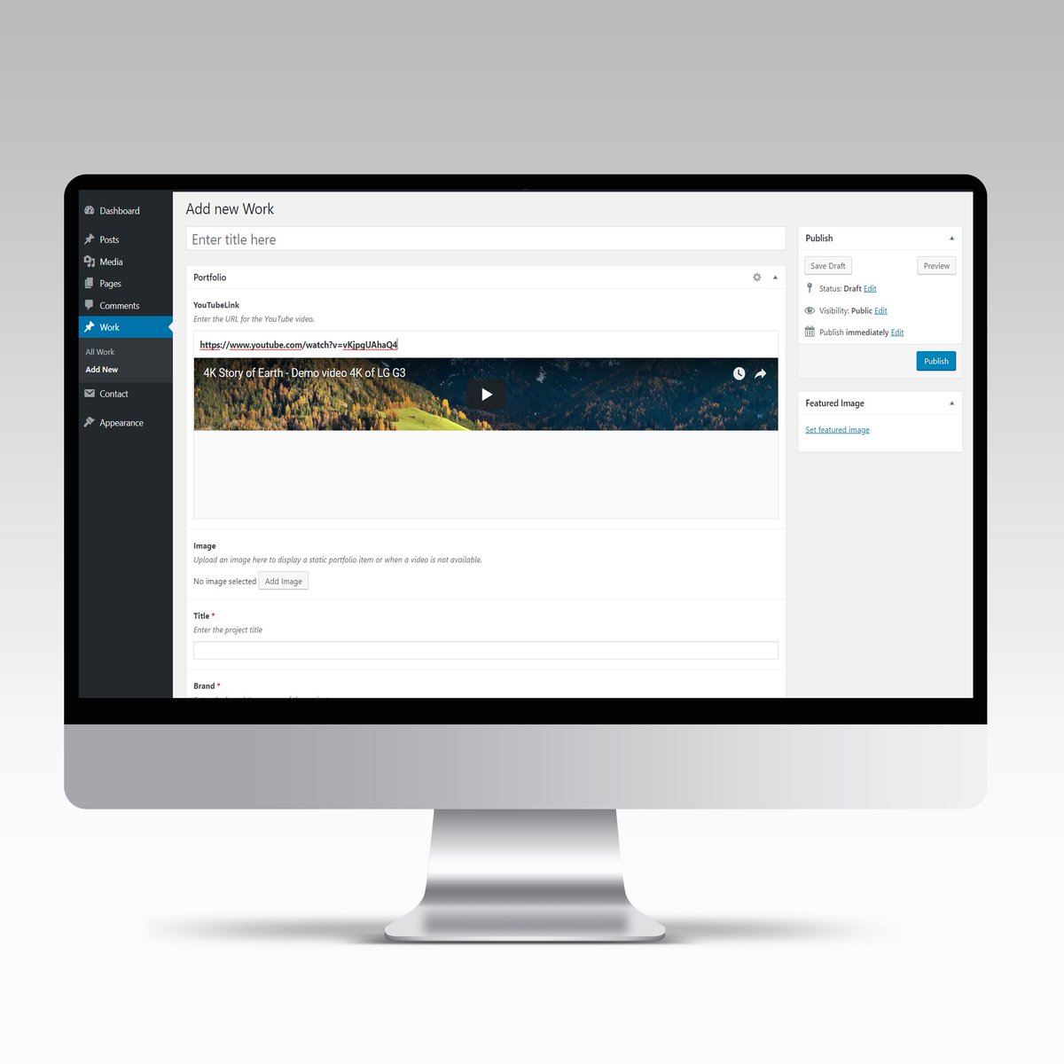 johnbyme's tweet image. New custom portfolio feature inside #wordpress. Easily add your new work items and keep the #website up to date.

#customtheme #wordpresscustomtheme #webdesign #smallbusiness #php #html #css #marketing #webdesigner #webdeveloper #webdevelopment  #userinterface #ui #uxdesign