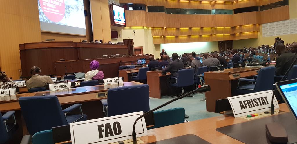 caprazli's tweet photo. 🧐Honoured to attend the election New Chairs and Secretaries at the #STATCOM2018 for Africa at @ECA_OFFICIAL. Congratulations to Directors of NSOs of Tanzania, Kenya, Zambia, Senegal. Att. @FAOstatistics @ECAStats @FAOSDGs @FAOAfrica @FAOEastAfrica https://t.co/oWeB9YTx8J