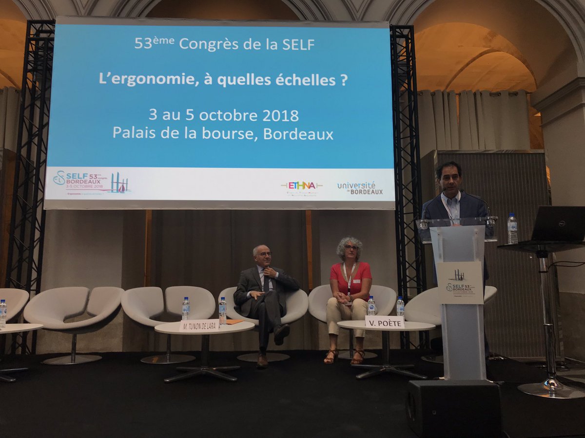 SELFergonomie's tweet photo. Ça démarre !!! Ouverture du 53eme congrès de la SELF @self @ergonomie https://t.co/1IlH7nxQ5C