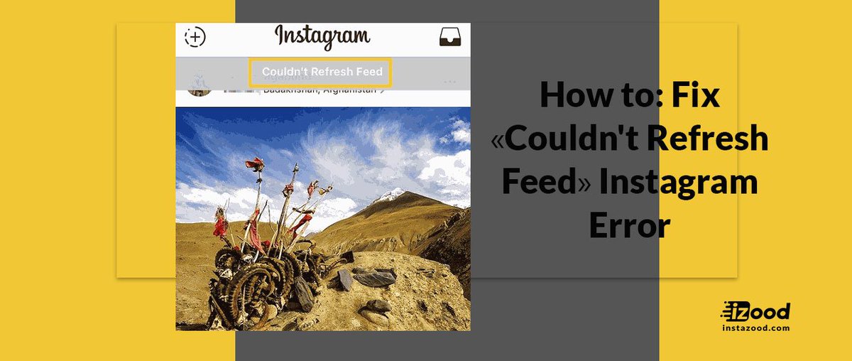 instazood's tweet photo. Instagram doesn’t crash most of the time. But all of the platforms have their own errors, that’s why sometimes we get the “Couldn’t Refresh Feed” error message for no reason.
https://t.co/fsuJdlNESe
#instagram #instazood #InstagramError #CouldntRefreshFeed https://t.co/8Ss8G5dAUh