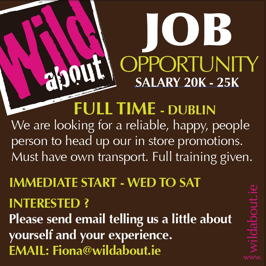 WildaboutFoods's tweet image. We are HIRING . . would appreciate RT, the wider the net, the better the chances !!  Thanks
