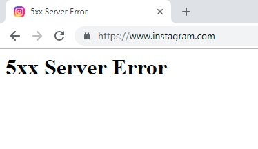 Quin missatge d'error més lleig... Semblen uns principiants 🤣🤣#instagram #error500