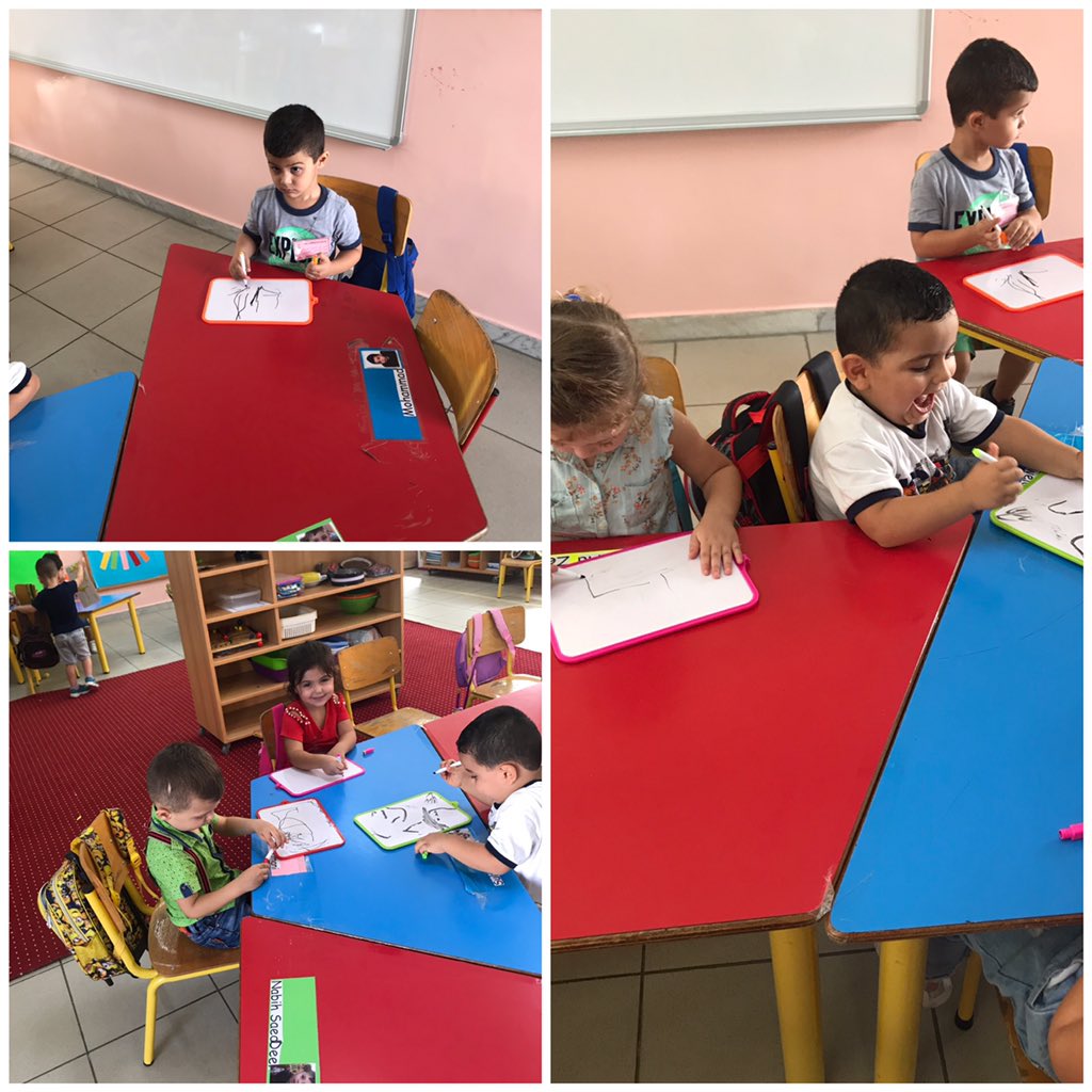 rovina_fodda's tweet photo. #KG1B learners modeling and writing letter L #writing_center #discovery_center #modeling #writing #centers #responsive_classroom #letter_L @DawhaHighSchool @FThaalby https://t.co/rnSwrJFXfK