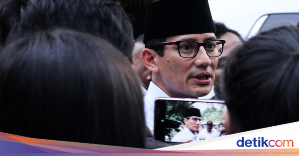 detikcom's tweet photo. Calon wakil presiden (cawapres) @sandiuno tidak lagi mau berkomentar soal isu penganiayaan @RatnaSpaet. Kenapa? https://t.co/um90TS3zvE https://t.co/wx681P7jOv
