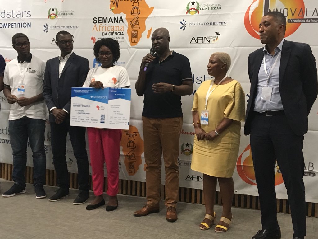 2sUbuntu's tweet image. We were laureate (2nd place), congratulations to &quot;BandimOnline&quot;. Best wish! @Seedstars #Bissau
#AfricanScienceWeek @LabInnova