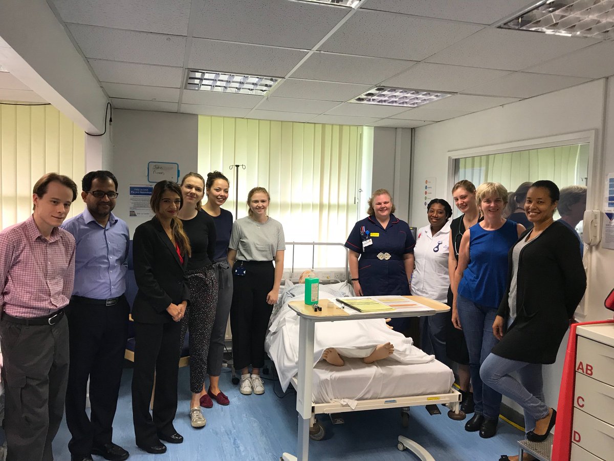 Fantastic day planned for the medical students simulation. @TaraR54704426 <a href="/Manisha44769483/">Manisha</a> <a href="/ciplowright/">C Plowright</a>. Thank you to all the voluntary faculty members we couldn’t do it without you