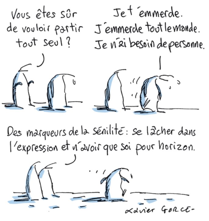 03 octobre 2018, par Xavier Gorce