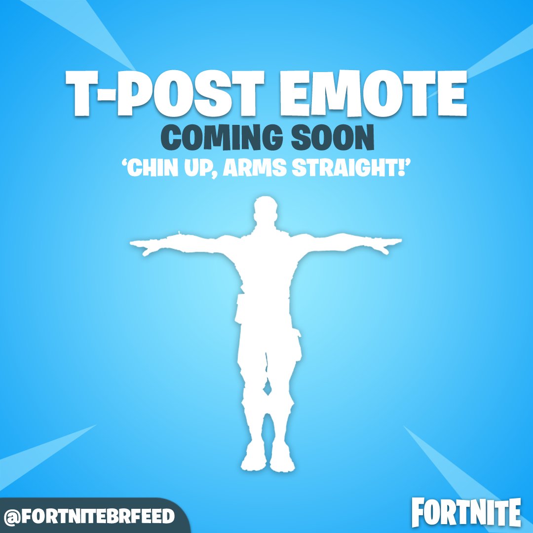 Fortnite emote, T-Pose