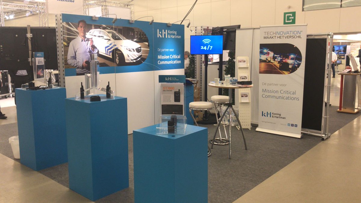 Bezoek ons vandaag en morgen op de #AstridUserDays2018 in Brussel op stand nr. 30 en maak kennis met de nieuwste oplossingen op het gebied van missiekritische communicatie