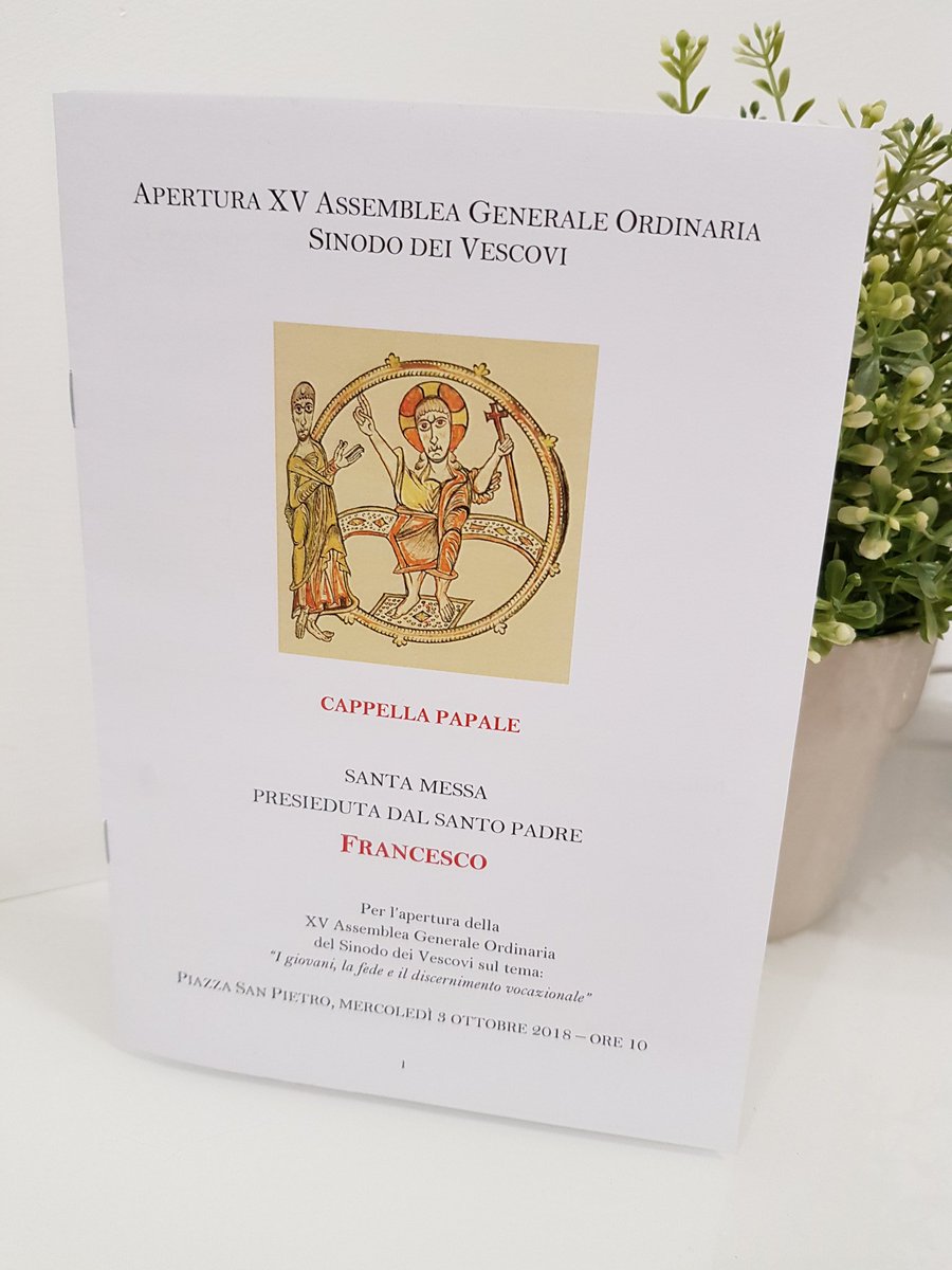 elenacisella's tweet photo. Today is the 1st day of the Synod on Youth. #Vatican https://t.co/r02Stwgkx8