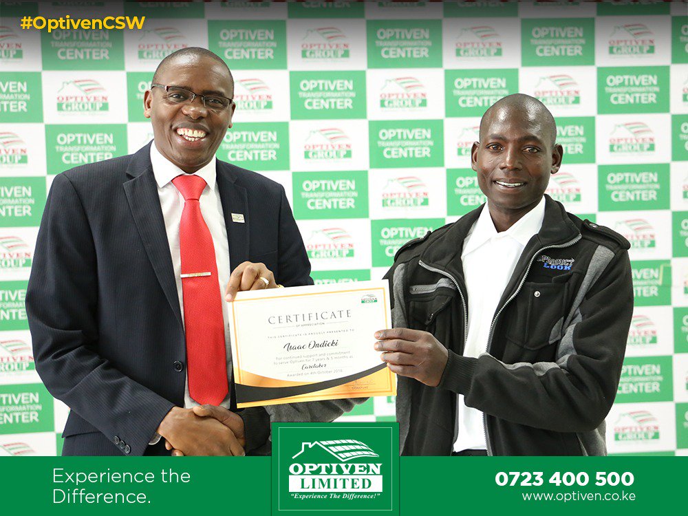 Optiven_Updates's tweet photo. This guy is a true #Environmentalist. Every #tree and flowers he plants. Takes roots and blossoms.
We celebrate you Odieki. You have hands of Gold.
#OptivenCSW #CustomerServiceWeek #CSWeek2018
#OptivenExcellence https://t.co/GLiVh3J6fI