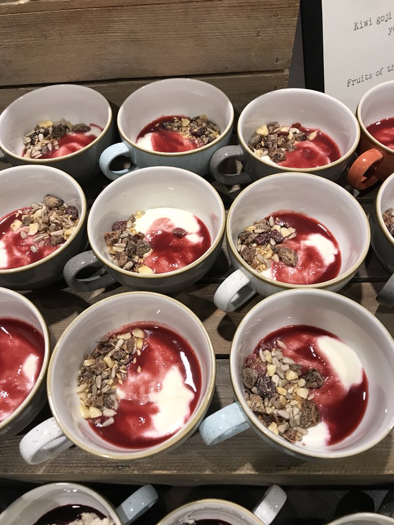 Samples are proving to be popular, some great feedback, a healthier way to start your day <a href="/Gatherandgather/">Gather & Gather</a> Livingston <a href="/workforsky/">LifeAtSky</a>