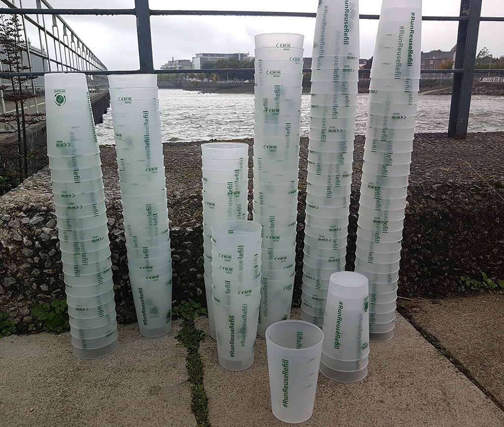 LimerickCouncil's tweet photo. We have teamed up with St. Michael’s Rowing Club Urban Run to take on the challenge of a zero waste run!
We have invested in #RunReuseRefill glasses which will be available for similar races.
https://t.co/Jm9bYN6JMA #reusemonth https://t.co/2pav8DwNVt