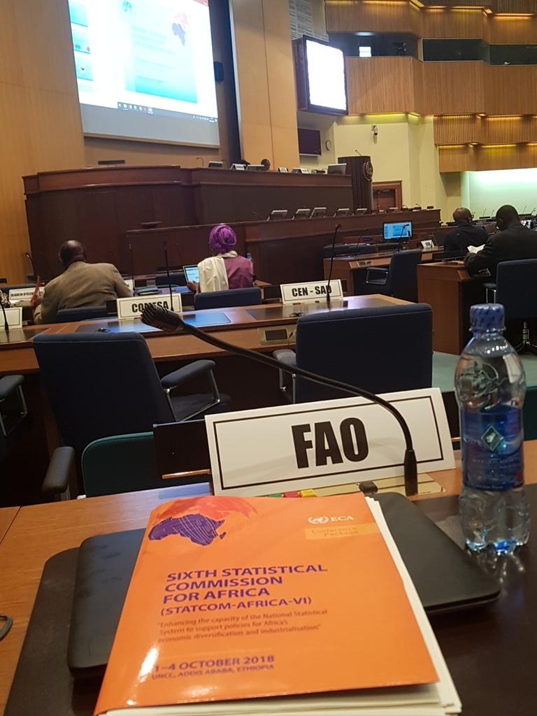 caprazli's tweet photo. #STATCOM2018 for Africa at @ECA_OFFICIAL welcomes new DGs of NSOs from 14 African Countries. Att. @ECAStats @FAOAfrica @FAOEastAfrica @FAOstatistics https://t.co/Osv8z2sunK