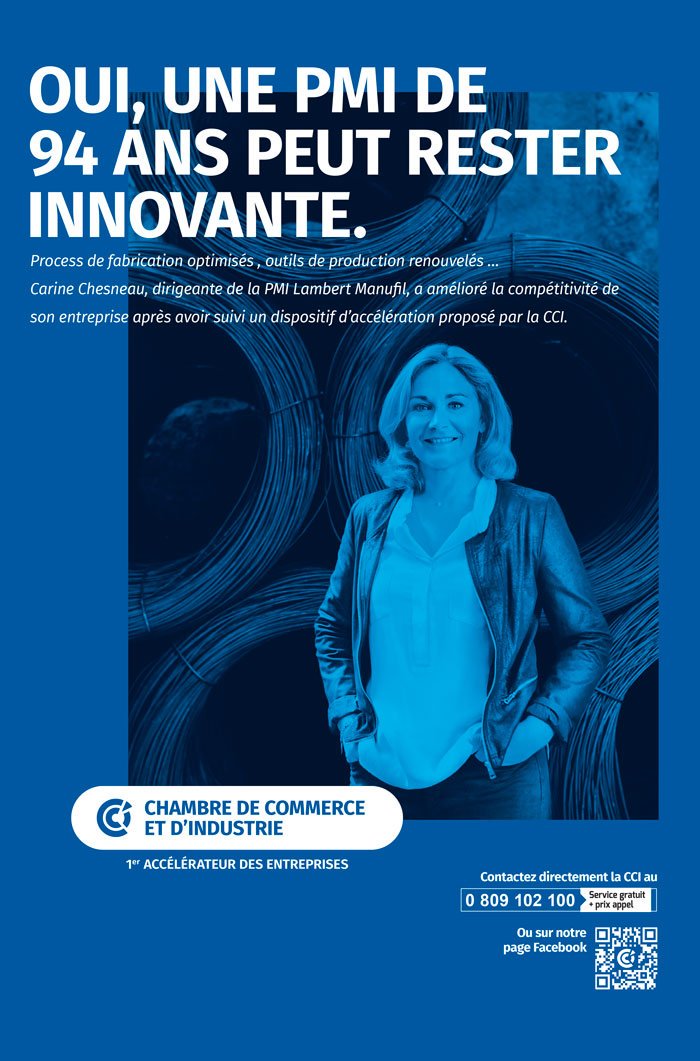 [#Communication] Pour ne rien gâcher, une campagne avec un parfum local puisque <a href="/lambertmanufil/">LAMBERTMANUFIL</a> en est la PME égérie . Une PME familiale accélérée par le réseau des CCI et <a href="/DINAMICPDL/">Accélérateur DINAMIC+</a> . goo.gl/GJryUB