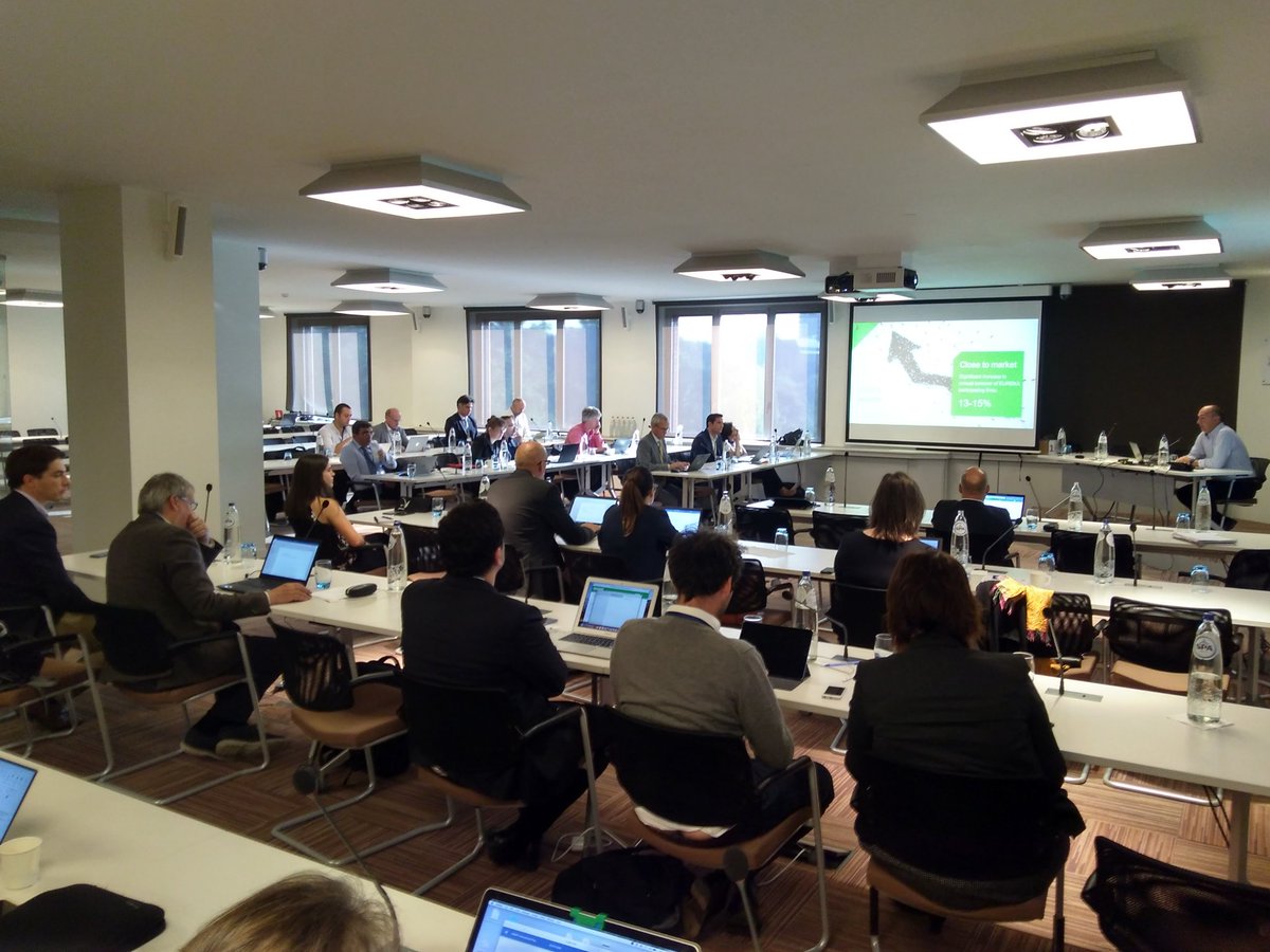 smart_eureka's tweet photo. @smart_eureka PO Proposers' Day in Brussels at @EUREKA_NETWORK premises. Pitches & B2B meetings to launch R&D Projects in #Advanced_Manufacturing. https://t.co/cKzKEQF1UW
