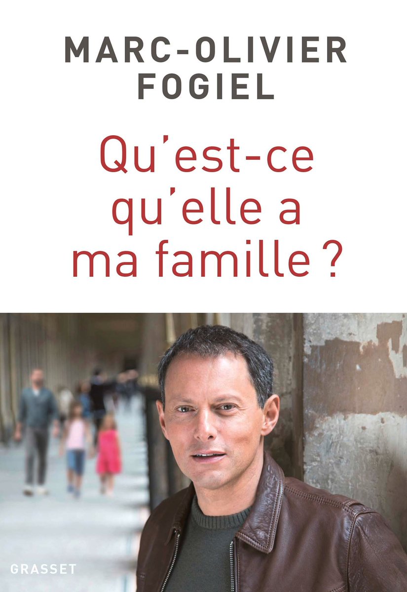 EditionsGrasset's tweet image. #Concours
À l'occasion de la parution de QU'EST-CE QU'ELLE A MA FAMILLE ? de @FogielMarcO : tentez de gagner 10 exemplaires du livre ! Pour cela &amp;gt; retweetez ce tweet et suivez-nous !
Vous avez jusqu'à vendredi 5/10 à 23h. Bonne chance !
#parution #conseildujour