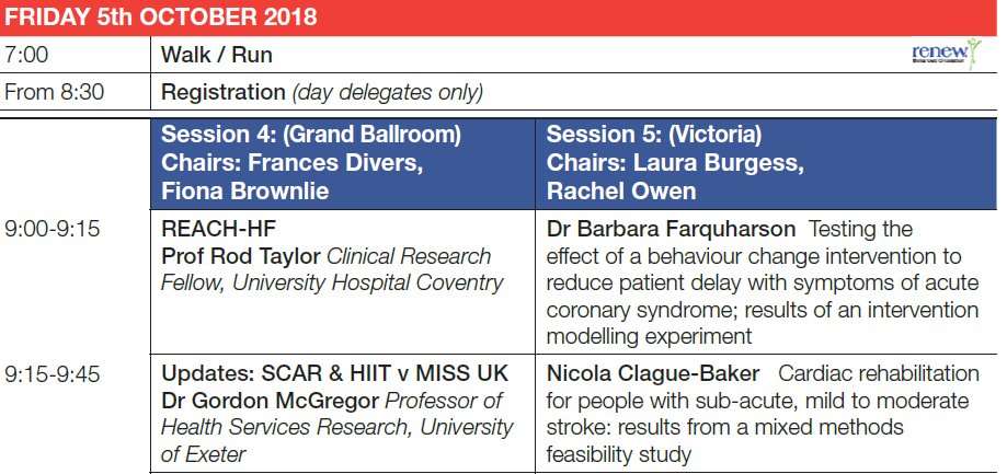 ClagueNjc36's tweet photo. Looking forward to presenting some of our trial results at #bacpr2018. Bringing two worlds together #stroke #cardiacrehab @Soph_Drewry @Hagenberga @AvrilDrummond1 @NikkiGardiner1 @amye_watt @SallySingh_ @uhltherapy @uniofleicester @LeicResearch @UoLPhysio https://t.co/xokqZV2puJ