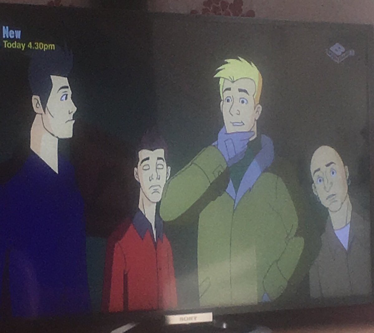 MichelleGreen40's tweet photo. @simpleplan on scooby doo is goals ☺️ https://t.co/4rcWsnqUWB