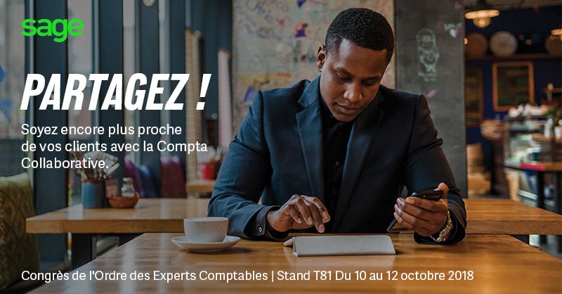 SageFrance's tweet photo. Sage accompagne les #expertscomptables dans leur #mutationnumérique ! Rdv du 10 au 12 octobre au #CongrèsOEC pour découvrir nos solutions innovantes Plus d'infos 👉 https://t.co/UUszHPyroe #generationdigitale https://t.co/Ky5xlxyh3x
