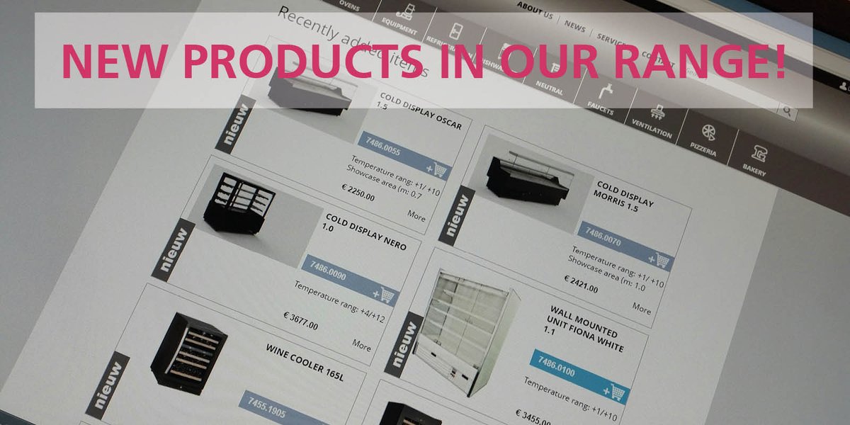 We have more new product in stock. Check our website for an overview of the newest products! bit.ly/New-Combisteel… #combisteel #refrigeration #horeca #nieuweproducten #nieuw #new