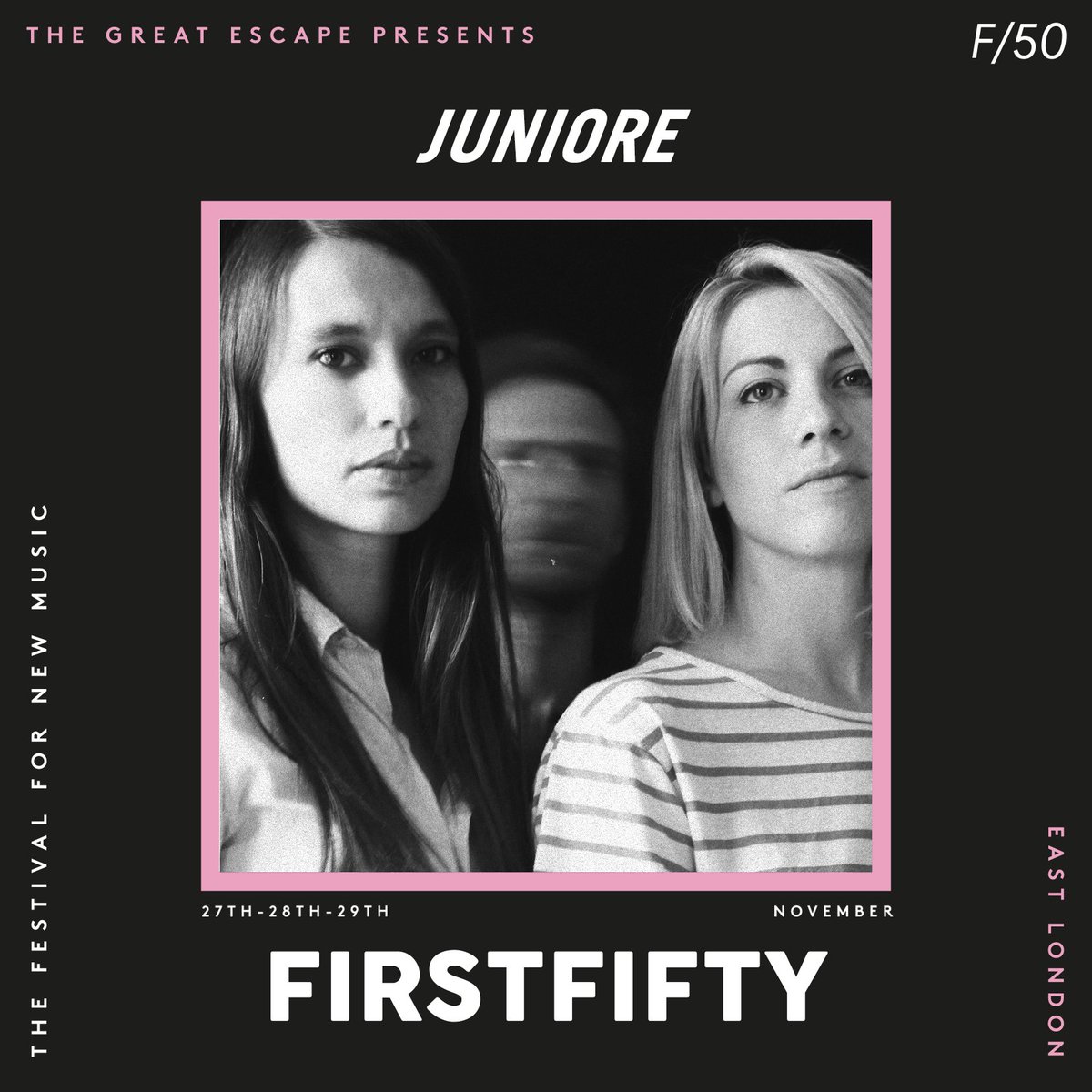 CNM_frenchmusic's tweet image. 🇬🇧 - Who's amongst the #FIRSTFIFTY of @thegreatescape 2019!? French band @heyjuniore will bring their psychedelic sixties rock to Brighton next May! 
Yearning for a sneak peak? Join The Great Escape 2019 unique live launch in East London, next November.