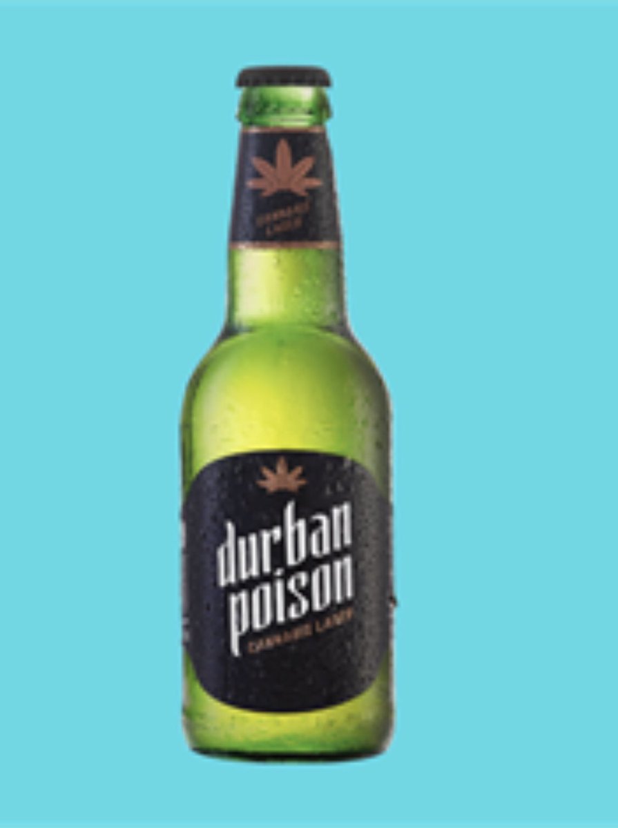 OskidoIBelieve's tweet photo. South Africa’s first dagga-infused beer 🍺 released . 
It is available at Tops at Spar liquor stores at R18 for a 350 ml bottle. 
#durbanpoison #beer https://t.co/AxDTujRvSP