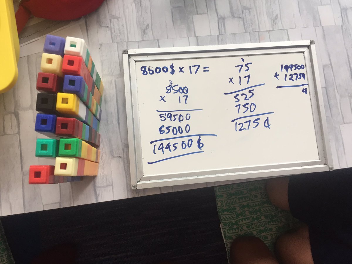 clarri18's tweet photo. Build a structure to represent a multiplication problem. #mathdifferentiation #isklproud #showyourcreativity https://t.co/Vhg2fdJacV