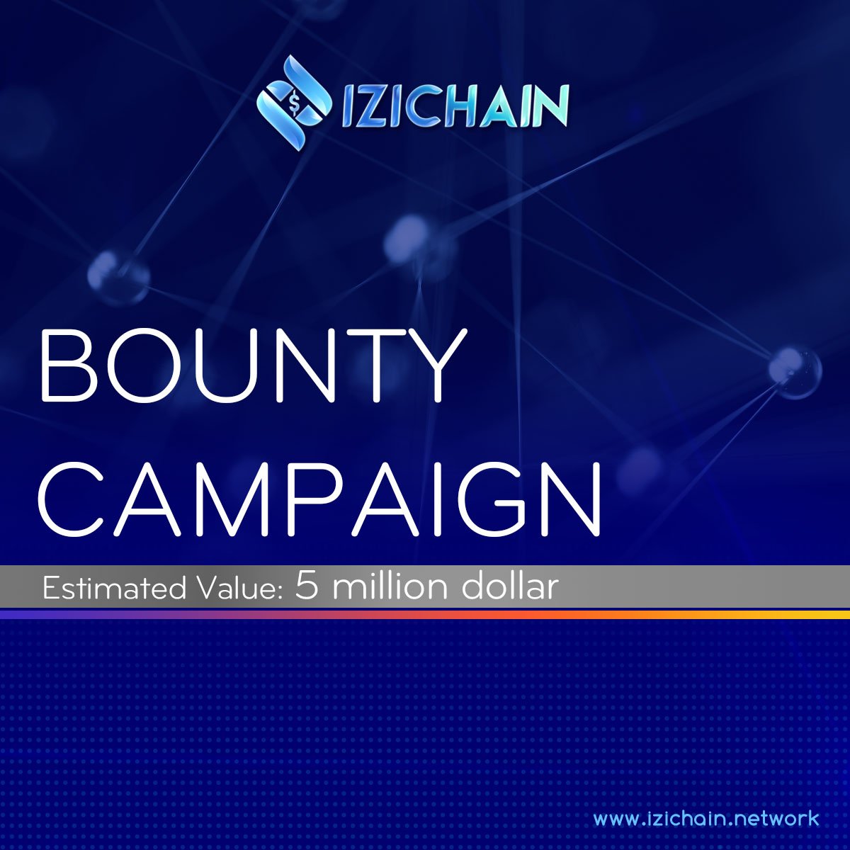 chain_izi's tweet photo. 📢📢📢 BOUNTY CAMPAIGN 📢📢📢
➡️➡️➡️ The Bounty campaign was officially launched: https://t.co/EPn791TaLF
💰💰💰 Estimated Value: 5 million dollar
Telegram Bounty Group: https://t.co/ADB5itCyn4
🤗🤗🤗 Information about IZIChain is available at: https://t.co/H6EWwFg5mi https://t.co/PUTmOoScXP