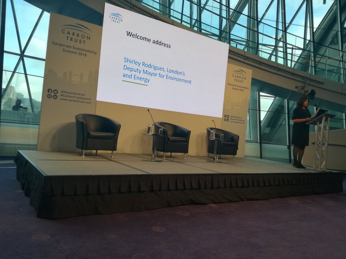 At #carbontrustsummit hearing about great work happening in London &amp; the business community. Also here to pick up an award for water management on behalf of <a href="/mycoopfood/">Central Co-op Food</a> <a href="/MartynCheatle/">Martyn Cheatle</a> <a href="/HanGallimore/">Hannah Gallimore</a>
