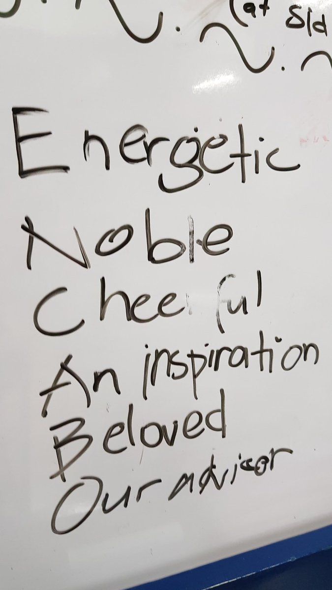 ChockTalks's tweet photo. When students write this on your board......#HappyTeacher #40thBirthday #CHOCKtober #ENCABO https://t.co/dHn7gFXxBm