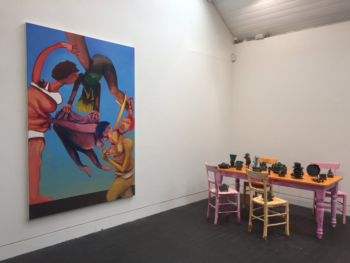 mkartscentre's tweet photo. Thank you @JerwoodSpace for a bright morning tour of #Survey feat. The brilliance which is @emma_cousin @LindseyMendick #MillyPeck and more! Top go see this #friezeweek https://t.co/S5woMDQfU4