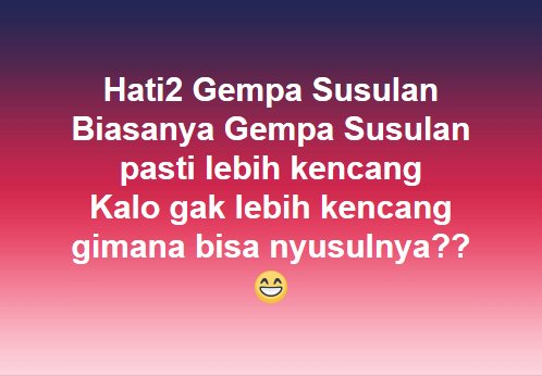 CIRI HOAX adalah mencampurkan "FACT"&amp; "FAKE" mencampur FAKTA dan PALSU.
-Dibumbui logika yg seolah benar penting dan perlu (termasuk psudo science).
-Diberi referensi yg kelihatannya sahih (hati" website abal-abal). 
-Ditambah “anjuran” untuk menyebarkan (dg kata, "viralkan !").