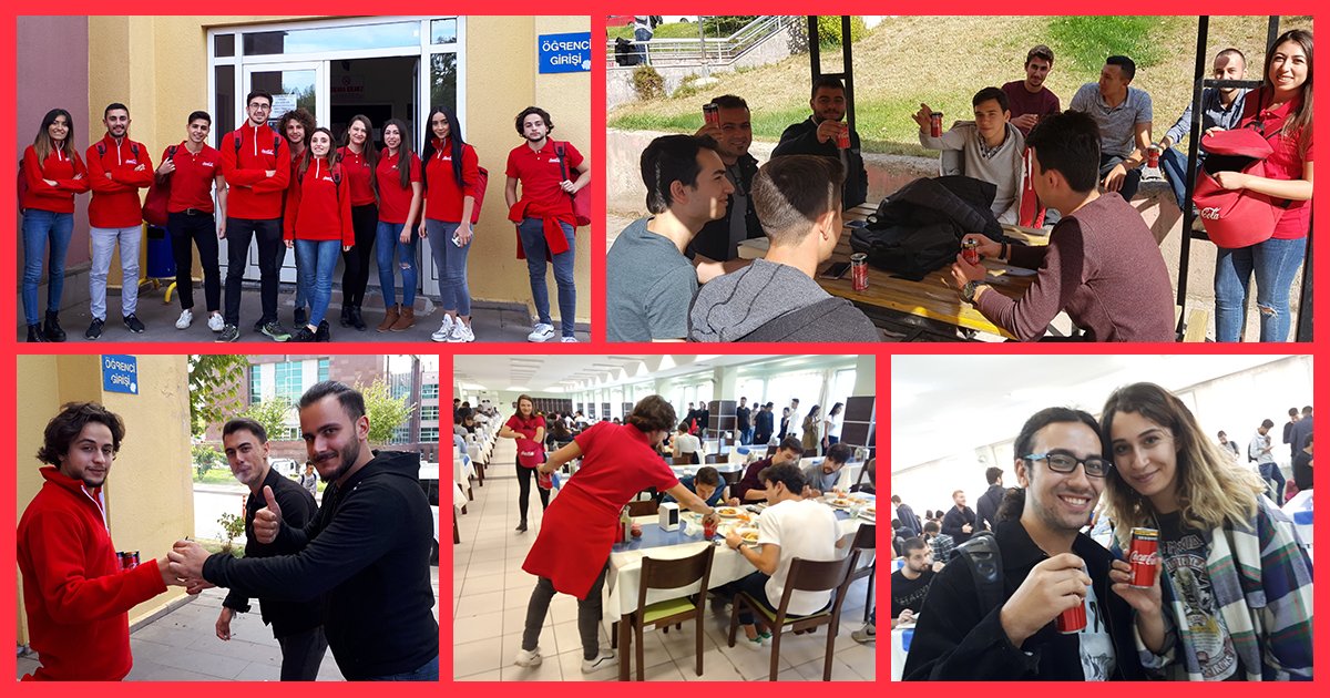 Coca-Cola ile keyifli yolculuğumuz devam ediyor✌️ İstanbul Üniversitesi ve Osmangazi Üniversitesi'nde keyifli aktiviteler ve tadımlar ile bir günü daha geride bıraktık! #CocaColaKampüste #dimi #CocaColaTürkiye