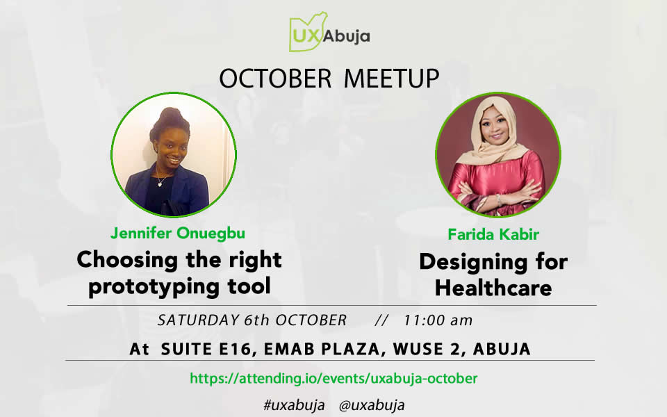 uxabuja's tweet photo. Join us this saturday at @thesmarthubng  by 11:00am. #uxabuja #AbujaDev #UI #UX #theSmartHub https://t.co/XGizPr9AOD