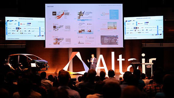 altair_france's tweet image. L&apos;#ATC2018 c&apos;est : 

Des présentations techniques, des discours de leaders d&apos;industrie ainsi que des séminaires couvrant l&apos;ensemble des sujets en matière de #simulationnumérique. 

S&apos;inscrire à cette conférence phare : hubs.ly/H0dXyQG0