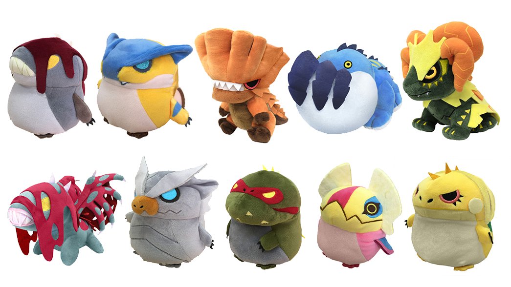 monster hunter pukei pukei plush