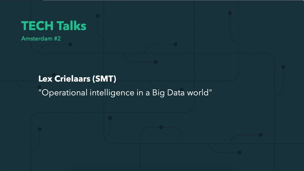techloop_io's tweet image. The videos from our Amsterdam #TECHTalks are up on our Youtube channel! Serge Smertin: buff.ly/2xQhM0l and Lex Crielaars: buff.ly/2xQhk29. #Techloop #BigData